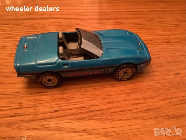 Метална количка Matchbox Мачбокс от серията WORLD CLASS - 1987 Corvette, снимка 3 - Колекции - 50755329