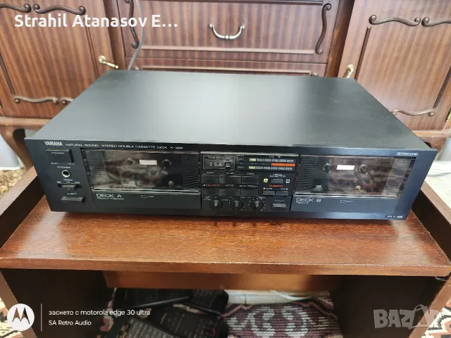 Yamaha K-222 Стерео Дек , снимка 9 - Декове - 47946611