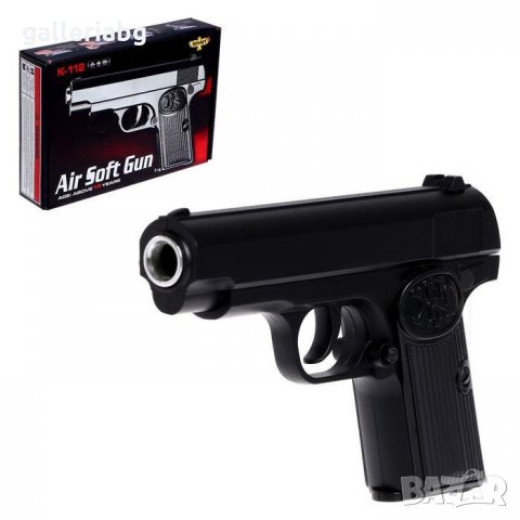 Еърсофт Метален пистолет K-112 AIRSOFT  