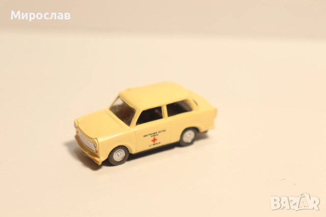 S.E.S. 1:87 H0 TRABANT ТРАБАНТ ЛИНЕЙКА  КОЛИЧКА МОДЕЛ, снимка 7 - Колекции - 52611915