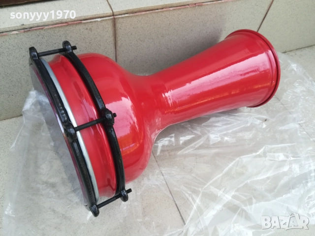 ЧЕРВЕНА ГОЛЯМА ТАРАМБУКА С БОЛТОВЕ 2908251720, снимка 5 - Ударни инструменти - 51536167
