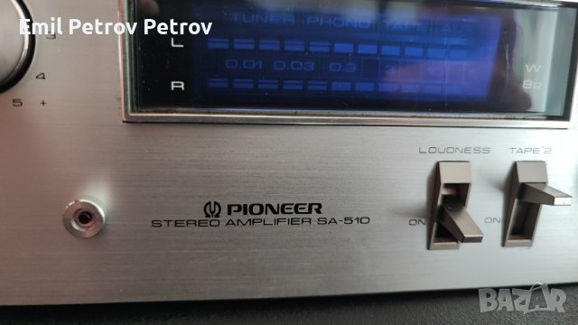 Промо!!! 🌟🌟🌟PIONEER SA-510 Стерео Усилвател , снимка 3 - Ресийвъри, усилватели, смесителни пултове - 42482443