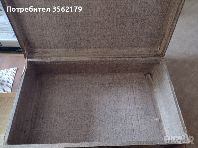 Два стари куфара, снимка 3 - Антикварни и старинни предмети - 44227421