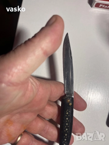 Старо ножче 19см, снимка 7 - Ножове - 52950882