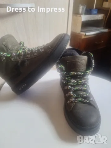 Боти естествена кожа Hi style 21 см, снимка 4 - Детски боти и ботуши - 49760526