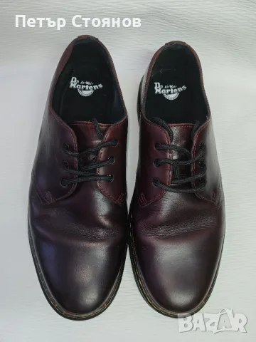 Чудесни мъжки обувки от естествена кожа Dr Martens №44, снимка 5 - Ежедневни обувки - 56118434