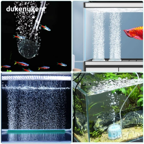 Аквариумна въздушна помпа 3W – 300 L/ч, ултра тиха, снимка 6 - Друга електроника - 53333518