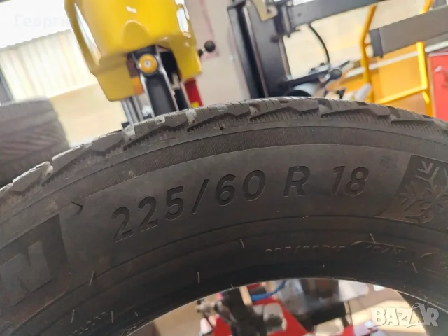 4бр.зимни гуми 225/60/18 Michelin, снимка 5 - Гуми и джанти - 56334540