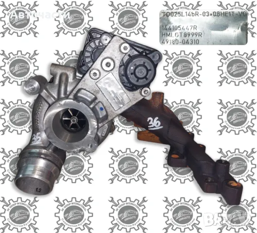 Турбина/Турбо - Mercedes/Nissan/Renault - 1.7 D - (2018 г.+)