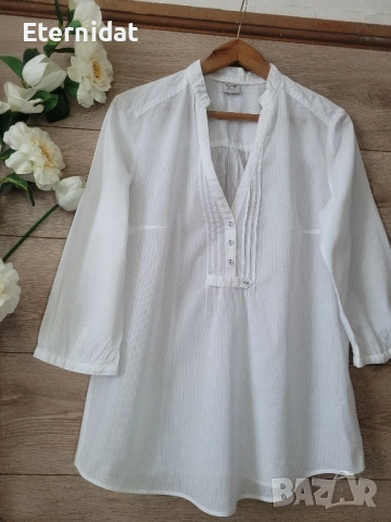 Блузка Esprit памучна материя , снимка 9 - Тениски - 51518494