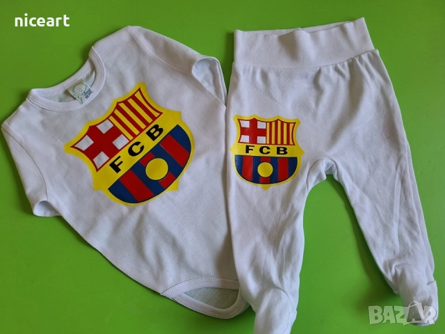 Футболни бодита с емблема, снимка 7 - Бодита за бебе - 52123886