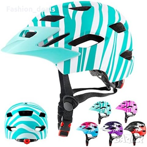 Нова Детска каска за велосипед колело 48-56см Момичета Момчета Подарък деца Безопастност