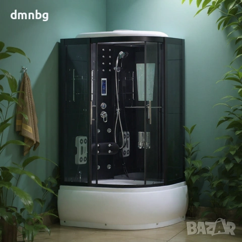 Хидромасажна душ кабина DMN Перла , 120x 80x215 cm., лява, снимка 1 - Душ кабини и вани - 45763091