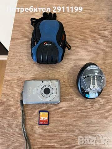 Фотоапарат Canon 6.0 Mp с подаръци, снимка 1 - Фотоапарати - 53812351