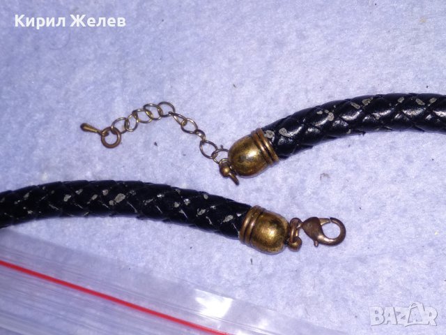 НЕОГОТИЧЕСКА ВИНТИДЖ АРТ ФИГУРАЛНА ЗМИЕВИДНА ОГЪРЛИЦА с БРОНЗОВИ ПОЗЛАТЕНИ ЗМИИ 16003, снимка 10 - Колиета, медальони, синджири - 41396411