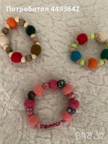 Брошки, обеци от филц, снимка 16 - Други - 50555675