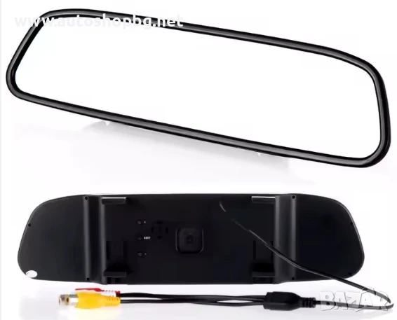 4.3" инчов цветен цифров LCD екран Автомобилно огледало за обратно виждане