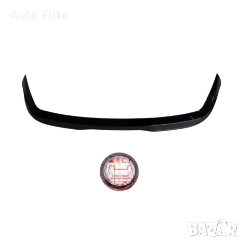 Спойлер антикрило за Audi A3 (2021+) hatchback Max Style - черен гланц, снимка 1