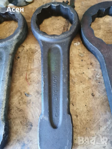 Индустриални  ключове гаечен звезда и лула, снимка 8 - Ключове - 51351295