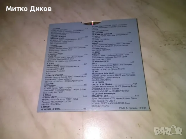 CD компакт диск The Best of BG Pop Ballads BG Top Hits, снимка 2 - CD дискове - 49227899