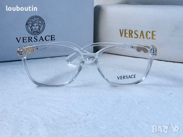 Versace диоптрични рамки.прозрачни слънчеви,очила за компютър, снимка 10 - Слънчеви и диоптрични очила - 41799037