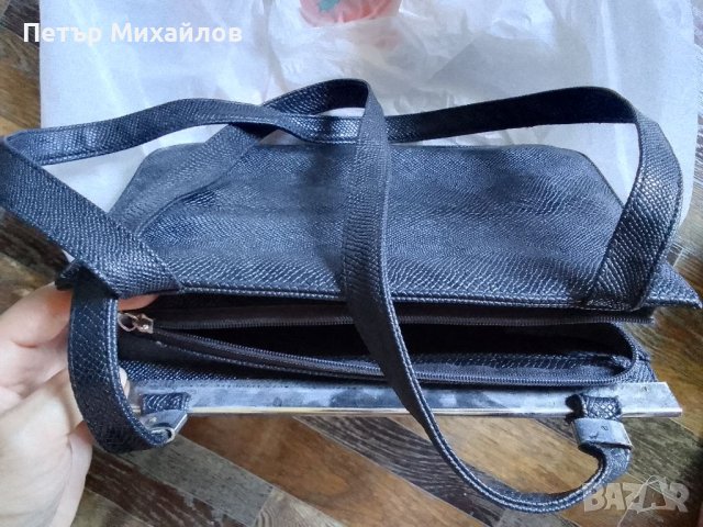 Кожена дамска чанта, снимка 2 - Чанти - 41766884