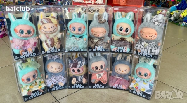 Плюшена играчка Labubu Macaron/Labubu plush, снимка 11 - Плюшени играчки - 51123396