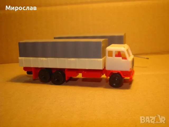 IGRA? H0 1/87 VOLVO F 89 КАМИОН TIR МОДЕЛ КОЛИЧКА ВЛЕКАЧ, снимка 4 - Колекции - 48456632