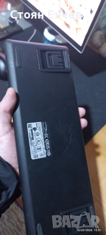 HyperX Alloy Origins 60, снимка 3 - Клавиатури и мишки - 53499058