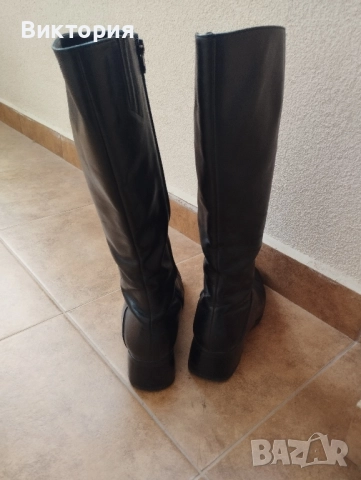 Елегантни дамски ботуши 38, снимка 2 - Дамски ботуши - 52307057