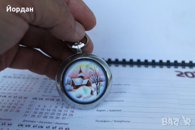 СССР джобен часовник ''Самара-Победа'', снимка 4 - Антикварни и старинни предмети - 41397065