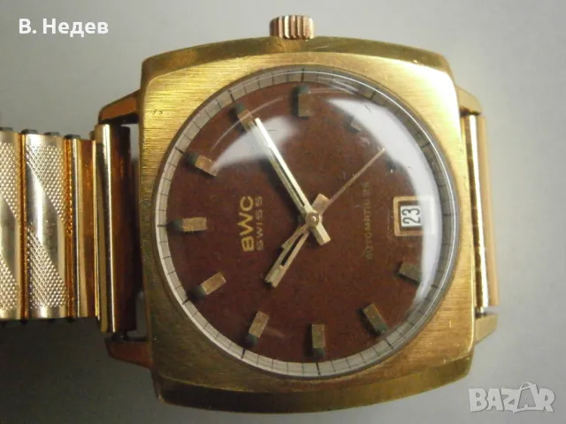BWC, automatic, case 35,3 mm, cal. ETA 2783, 25 jewels, Swiss, снимка 10 - Мъжки - 48497491