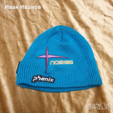 Оригинална зимна шапка  на Phenix DNB Norge NORWAY ALPINE TEAM, снимка 2 - Шапки - 39595583