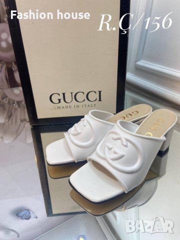 Gucci дамски чехли 3 цвята, снимка 3 - Чехли - 41282551
