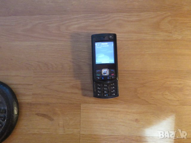 плъзгащ телефон, телефон слайд с копчета NOKIA N80, НОКИА N80 - 2006г. - работещ.