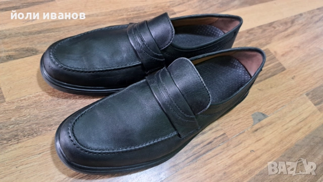 Sionx-кожени мъжки мокасини 47 номер