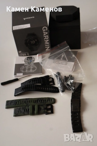 Garmin fenix 6 pro, снимка 9 - Смарт часовници - 53833767
