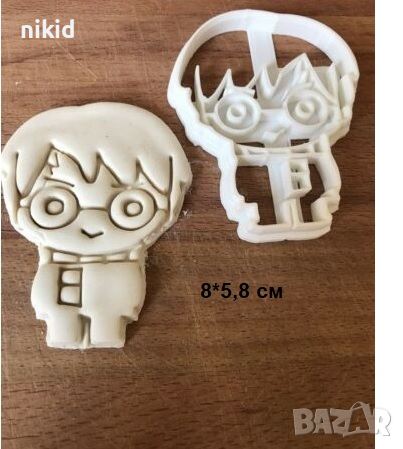 Хари Потър harry potter момче пластмасов резец форма фондан тесто бисквитки