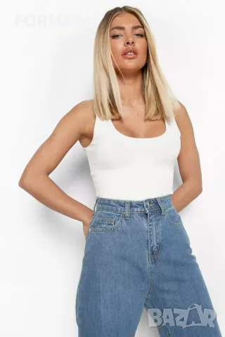 СТРАХОТНИ дънки с широк крачол и висока талия , снимка 3 - Дънки - 49782886