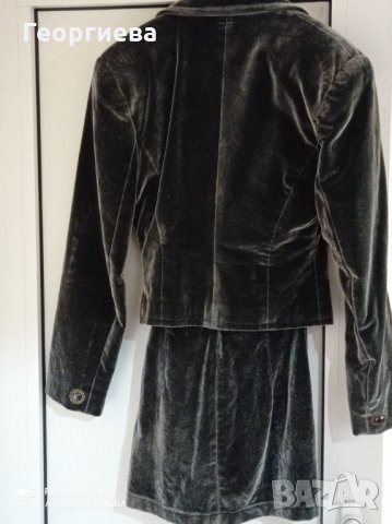 Уникален дамски костюм (сако-яке и рокля), снимка 2 - Якета - 12341316