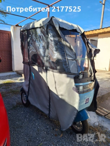 Електрическа триколка с покрив, снимка 7 - Мотоциклети и мототехника - 51990090