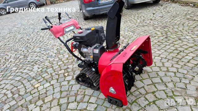 Роторен снегорин Hecht с ел. стартер 