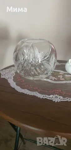Ваза кристална, снимка 4 - Вази - 47462395