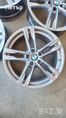 ОРИГИНАЛНИ АЛУМИНИЕВИ ДЖАНТИ ЗА БМВ DOUBLE SPOKE STYLE 373- 5-6 -А СЕРИА 5Х120Х72.6-20 цола, снимка 2 - Гуми и джанти - 56128972