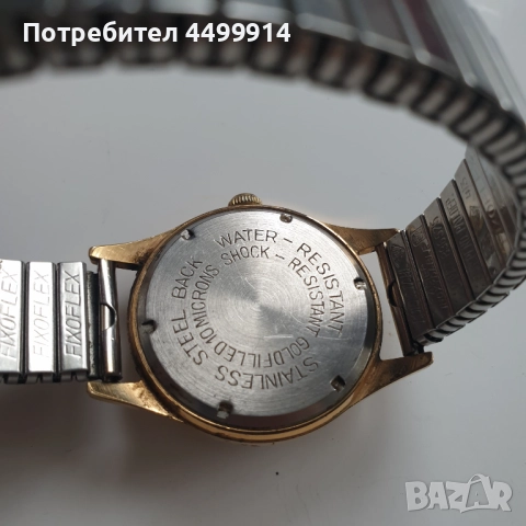 Мъжки часовник Andora 17 jewels, снимка 4 - Антикварни и старинни предмети - 51754540