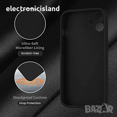 Силиконов калъф гръб за Apple iPhone 11 квадратни ръбове защита на камерата подобрен модел, снимка 3 - Калъфи, кейсове - 50648562