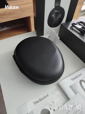 Technics EAH-A800E-K – с гаранция, пълен комплект, без забележки, снимка 8 - Bluetooth слушалки - 56084384