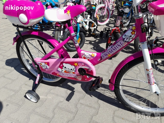 MONI Велосипед 20" 2082 розов, снимка 7 - Велосипеди - 53773434