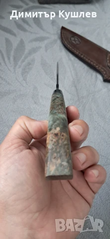 Нож от стомана S390, снимка 3 - Ножове - 50923796