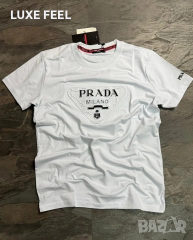 PRADA 🔹Мъжки Тениски , снимка 4 - Тениски - 53691858